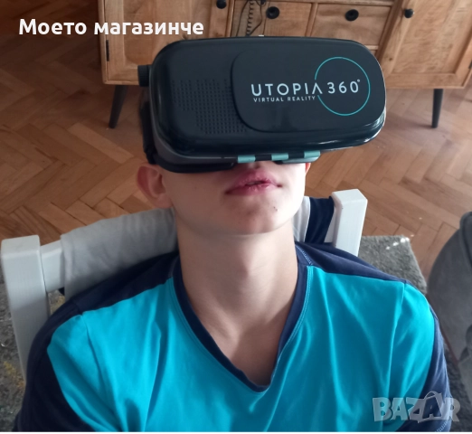 Нови VR очила (очилa за виртуална реалност) Utopia 360° с кутия (2 броя налични), снимка 7 - 3D VR очила за смартфон - 52163892