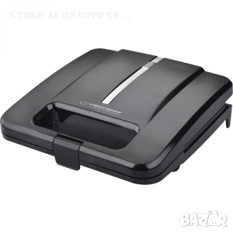 Тостер-сандвич Esperanza Parmigiano 1000W, снимка 2 - Тостери - 52825162