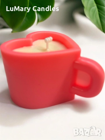 Свещ “Чаша сърце”