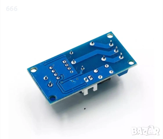 Бистабилно импулсно реле, 12 V, 1CH, LL, 50 x 26 mm, Черно, Синьо, Бяло, снимка 2 - Друга електроника - 53575872