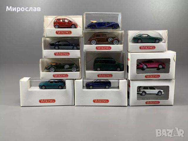 WIKING H0 1/87 MERCEDES BENZ VW GOLF  И ДР. КОЛИЧКА МОДЕЛ, снимка 1 - Колекции - 46051887