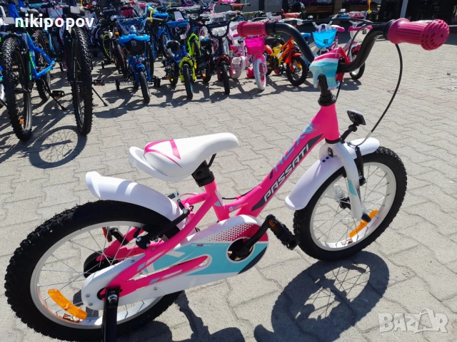 PASSATI Велосипед 16" ALEX розов, снимка 4 - Велосипеди - 53759471