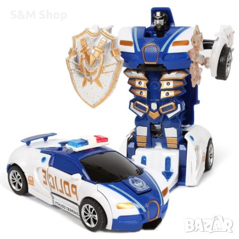 Детска играчка робот трансформираща се в количка - TOYCAR36, снимка 1