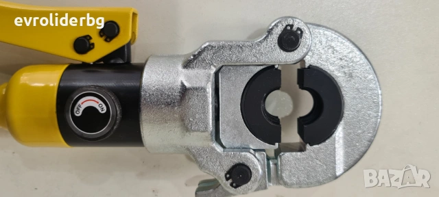 ПРОМО ЦЕНА!!!ХИДРАВЛИЧНИ КЛЕЩИ ЗА КРИМПВАНЕ/ПРЕСОВАНЕ НА ТРЪБИ 16-32мм., снимка 3 - Други инструменти - 53389943