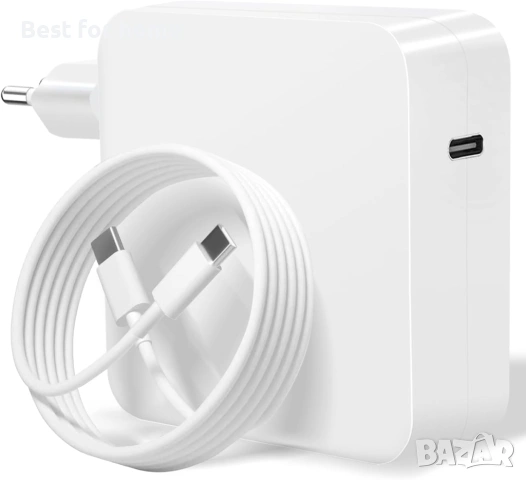 100 W USB C бързо зарядно устройство, съвместимо с Mac Book Pro 16 15 14 инча, съвместимо с Mac Book