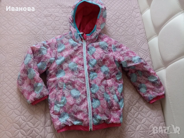 Детско топло зимно яке с две лица Wedze, снимка 2 - Детски якета и елеци - 51126047