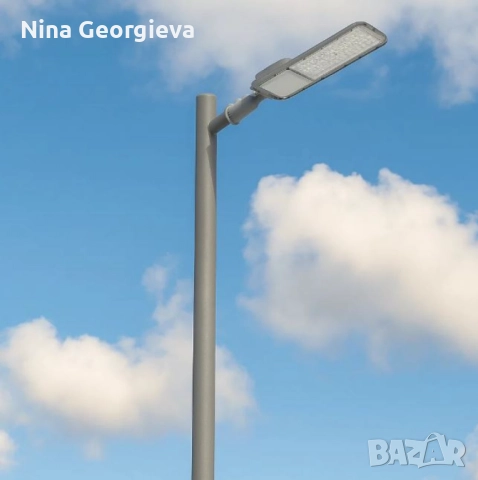 LED улична лампа Unikoms – 50W / 100W (икономия на ток до 80%)