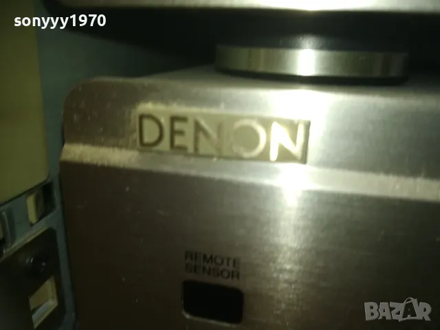 DENON GOLD-2,5СМ ЕМБЛЕМА ЗА АУДИО  1109241148, снимка 1 - Ресийвъри, усилватели, смесителни пултове - 47201458