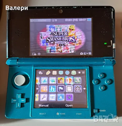 Хаk-ната Nintendo 3ds конзола нинтендо, снимка 1 - Nintendo конзоли - 47456901