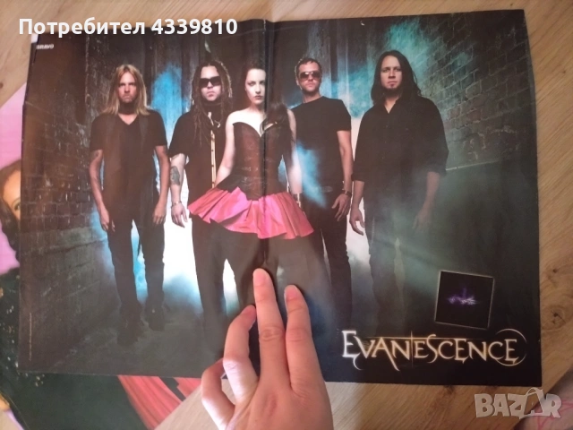 evanescence плакат