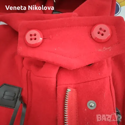 Дамско палто с качулка , снимка 8 - Палта, манта - 50111036