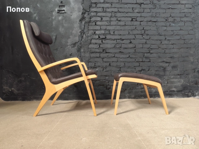 Кресло Якоб Берг, снимка 3 - Дивани и мека мебел - 53344229