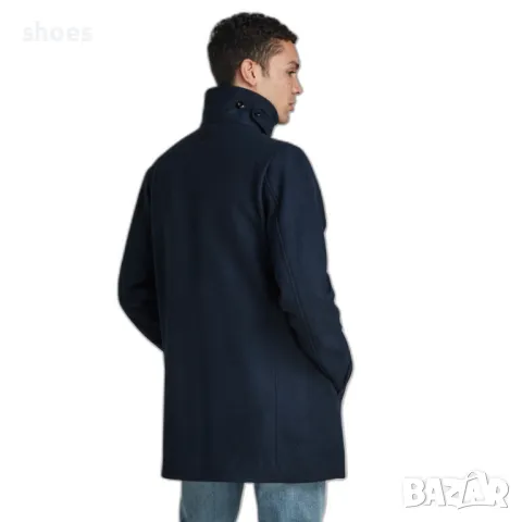 G-STAR RAW Wool Trenchcoat Мъжко палто S, снимка 2 - Якета - 47626439