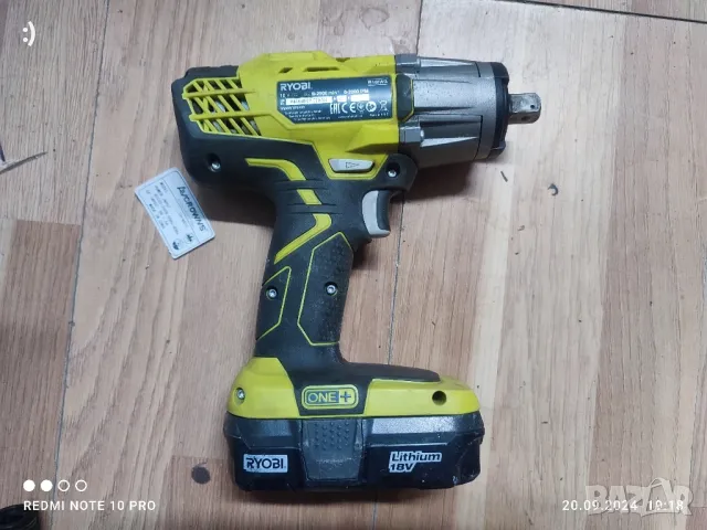 Гайковерт Ryobi, снимка 2 - Винтоверти - 47307578