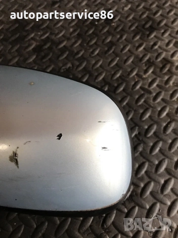 Електрическо огледало за предна лява странична врата за Peugeot 407 (2003-2008) синьо 4145, снимка 3 - Части - 53735309