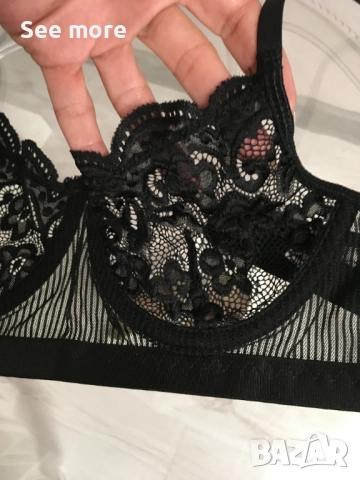 Луксозен сутиен Made in Italy размер 75B/C, снимка 2 - Бельо - 52168709