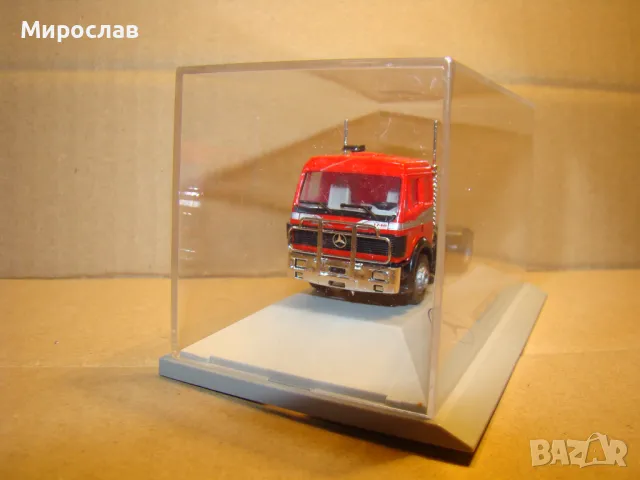 HERPA H0 1/87 MERCEDES BENZ ВЛЕКАЧ КАМИОН МОДЕЛ ИГРАЧКА, снимка 2 - Колекции - 48483636