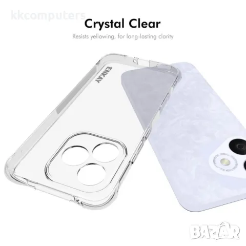 Honor 400 Lite Удароустойчив ENKAY Силиконов Калъф и Протектор, снимка 4 - Резервни части за телефони - 50030554