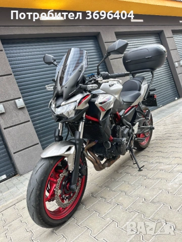 Продавам Kawasaki Z650 68к.с. 650куб. 2023г. СПЕШНО!!!