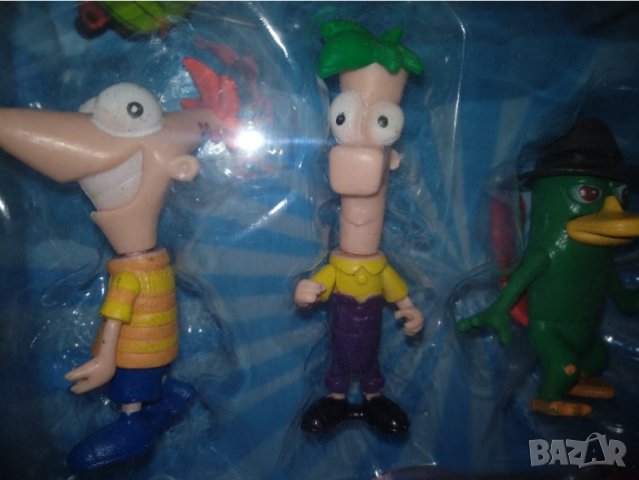 Фигурки за торта или игра  Финиъс и Фърб (Phineas and Ferb) , снимка 3 - Фигурки - 43393401