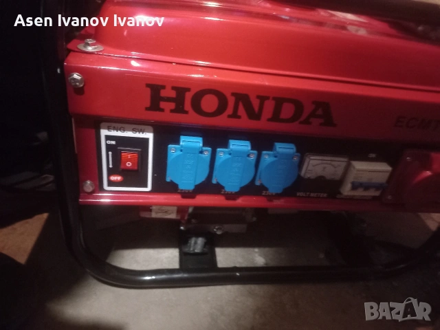 генератор Honda, снимка 2 - Селскостопанска техника - 53623241