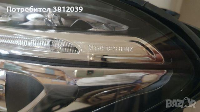 Оригинален ляв фар BI-XENON с нова крушка за Mercedes GLA (X156) / Мерцедес Джи Ел А (Х156), снимка 5 - Части - 46293506