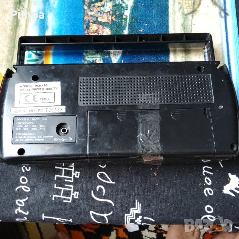 Мини радио касетофон , снимка 5 - Радиокасетофони, транзистори - 45841006