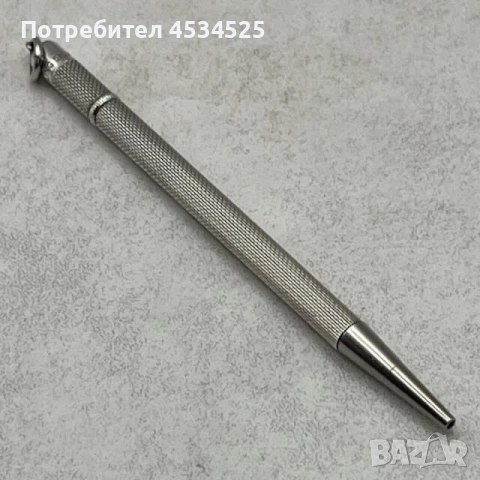 Античен механичен молив от масивно сребро – Sterling Silver | Art Deco, 1930-те 