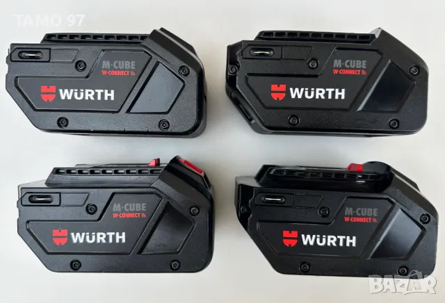 Wurth Li 18V/5.0Ah W-Connect - Акумулаторна батерия 18V 5.0Ah 2024г., снимка 4 - Други инструменти - 47499172