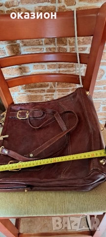 естествена кожа, снимка 6 - Чанти - 52429522