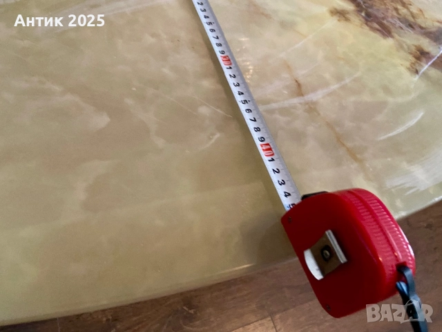 Винтидж холна маса с масивен каменен плот, много тежка, снимка 7 - Антикварни и старинни предмети - 52772485