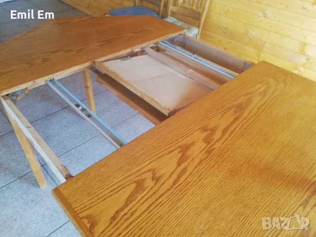 Разтегателна кухненска маса , снимка 4 - Маси - 52545025
