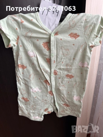 Къси ромпъри размер 74, снимка 2 - Бебешки гащеризони - 53470852