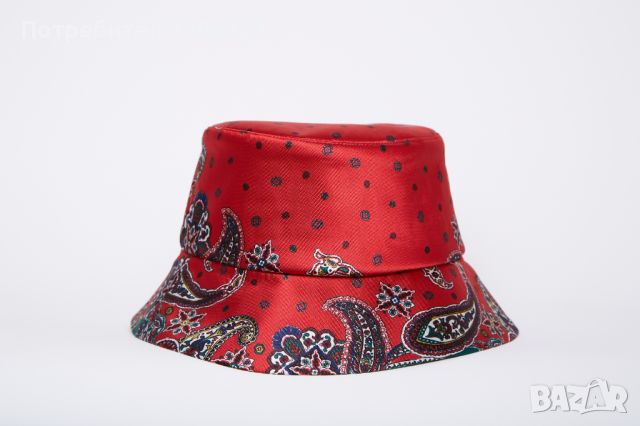 Лятна Дамска Шапка Boho Style Red, снимка 2 - Шапки - 45128072