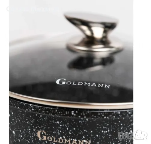 Комплект тенджери Goldmann -2.3\4.5\6.5\2.3L., снимка 4 - Прибори за хранене, готвене и сервиране - 48442349