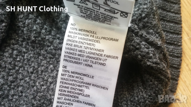 Bergans of NORWAY ULRIKEN Jumper 100% Merino Wool размер XL пуловер 100% Мерино вълна - 1689, снимка 12 - Екипировка - 52842268