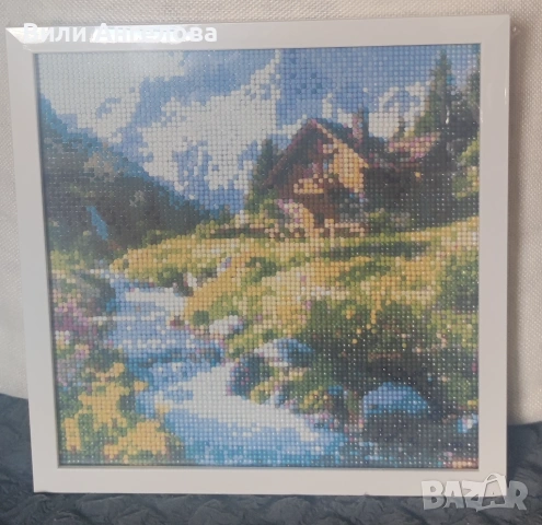 Диамантен гоблен с рамка 30/30, снимка 4 - Гоблени - 53929586