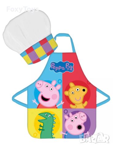 Детската престилка с шапка за готвене - Paw patrol, Peppa pig, Cars, McQueen, Minnie, Frozen,, снимка 7 - Други - 46434762