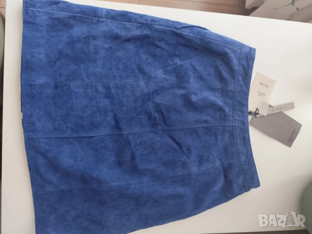 Vero moda естествена кожа ХС размер , снимка 3 - Поли - 53531161