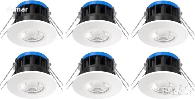 Bright Source All in One,превключваеми 8w/10w LED Downlight,пакет от 6, снимка 1 - Лед осветление - 45733667