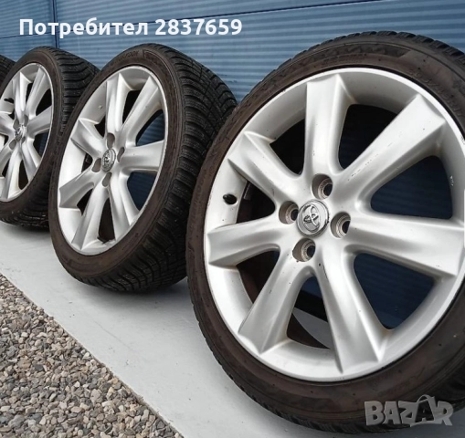 17 цола 4х100-за Тойота-Зимни гуми 205/45/17- дот 2022, снимка 3 - Гуми и джанти - 52087641