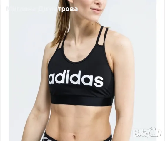 Спортно бюстие Адидас, Adidas оригинално, снимка 1 - Корсети, бюстиета, топове - 46907714