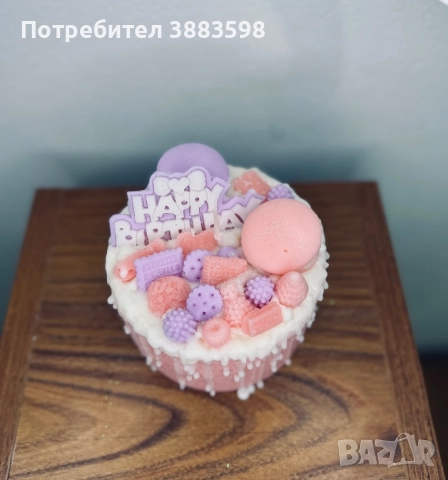 🕯️🧁Ароматни мини тортички от соев восък 🧁🕯️