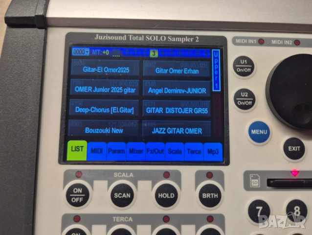 Семплер Juzisound Total SOLO Sampler 2, снимка 6 - Синтезатори - 53160883