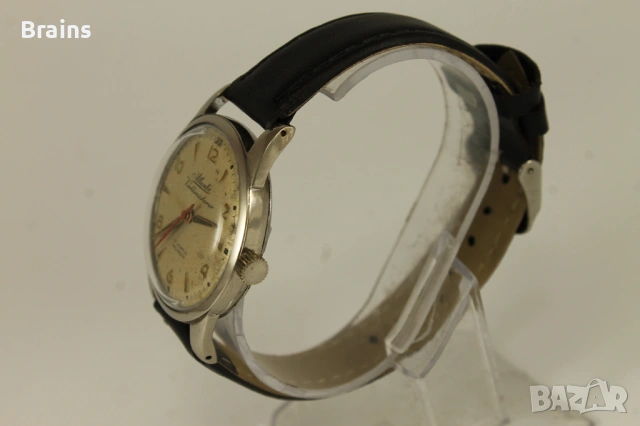 1950's ATLANTIC Worldmaster Швейцарски Ръчен Часовник, снимка 5 - Мъжки - 54201047