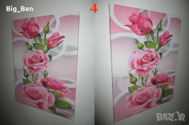 Картини за стена от канава с рамка, снимка 9 - Картини - 50132493