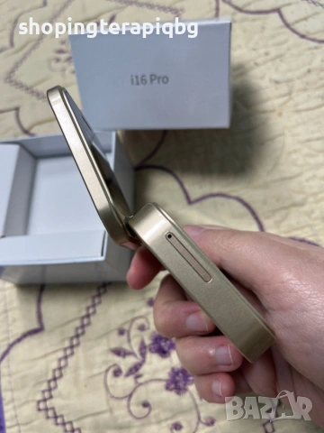 Мини телефон i16 pro с интернет 2G (с отделна карта), снимка 3 - Други - 53947101