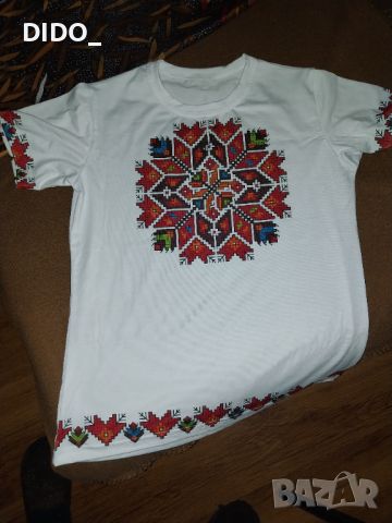 Етно-тениска, снимка 1 - Тениски - 45156762