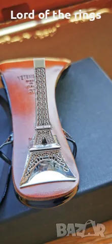 Оригинални маркови дамски обувки VETEMENTS Eiffel Tower - 37 номер, снимка 10 - Дамски елегантни обувки - 49992818