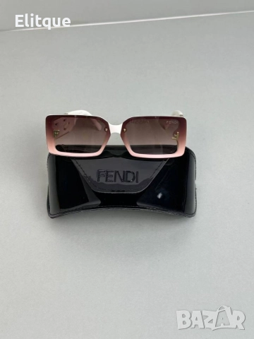 очила с черен обикновен калъф и Ув защита fendi , снимка 2 - Слънчеви и диоптрични очила - 52717965